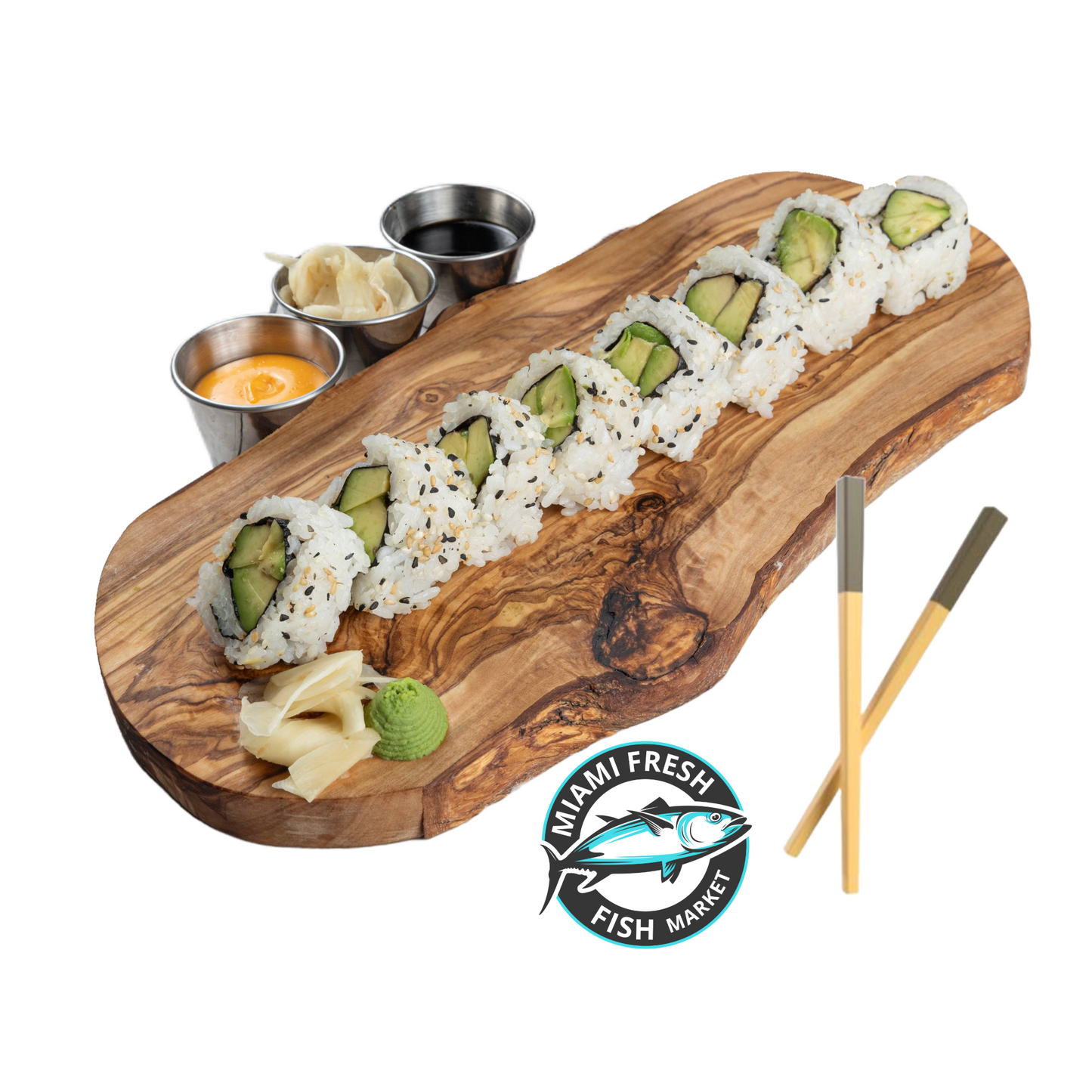 Sushi Basic Platter -12 Rolls Serving 96 Pcs