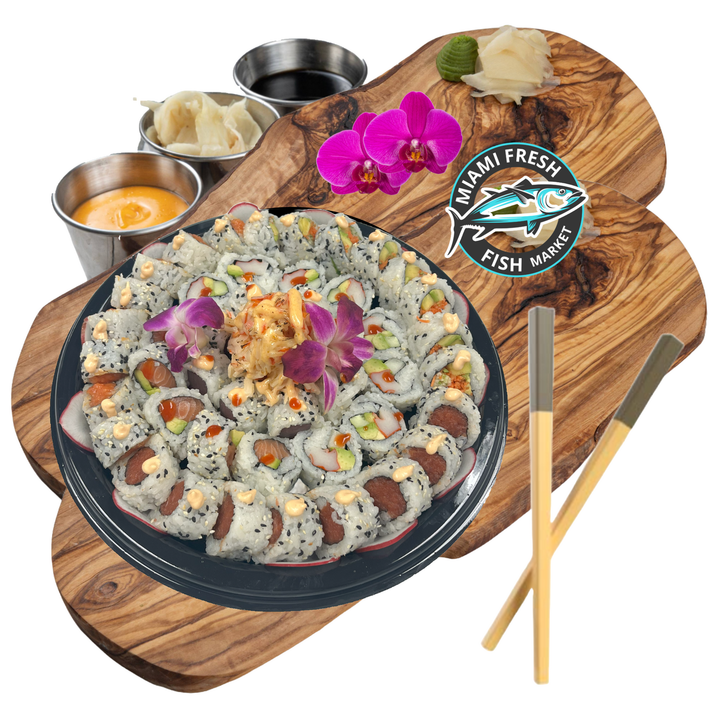 Sushi Premium Platter-with Crispy Rice
