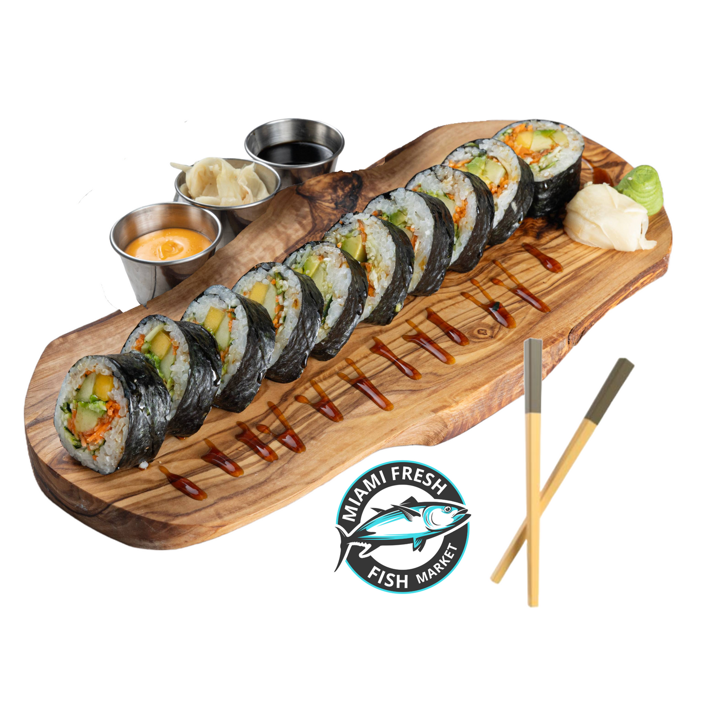 Sushi Prime Mix Platter 12 Rolls - Serving size 96 Pcs