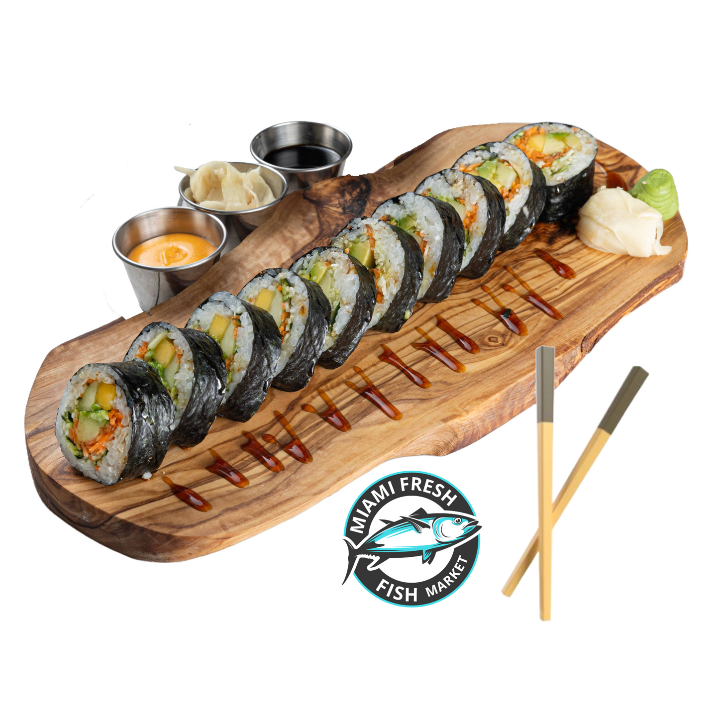 #12 JB Sushi Roll Serving size 8 Pcs