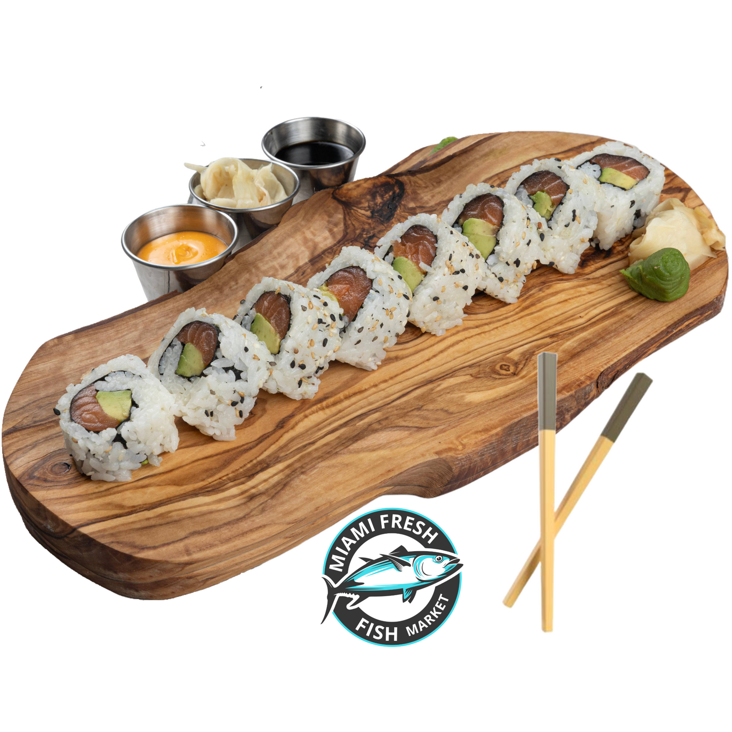 Sushi Basic Platter -12 Rolls Serving 96 Pcs