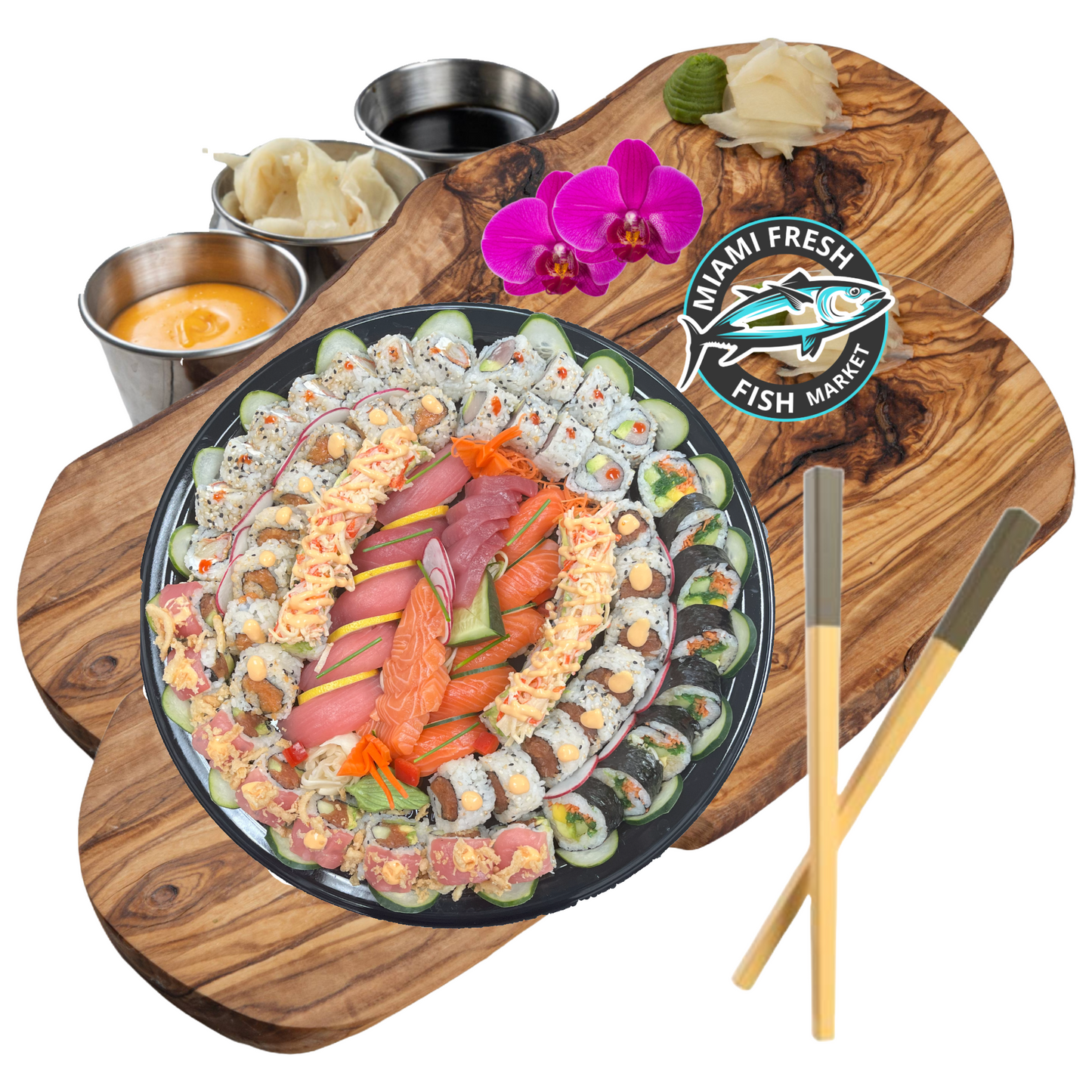#23 Spicy Kani Tempura Sushi Roll Serving Size 8 Pcs