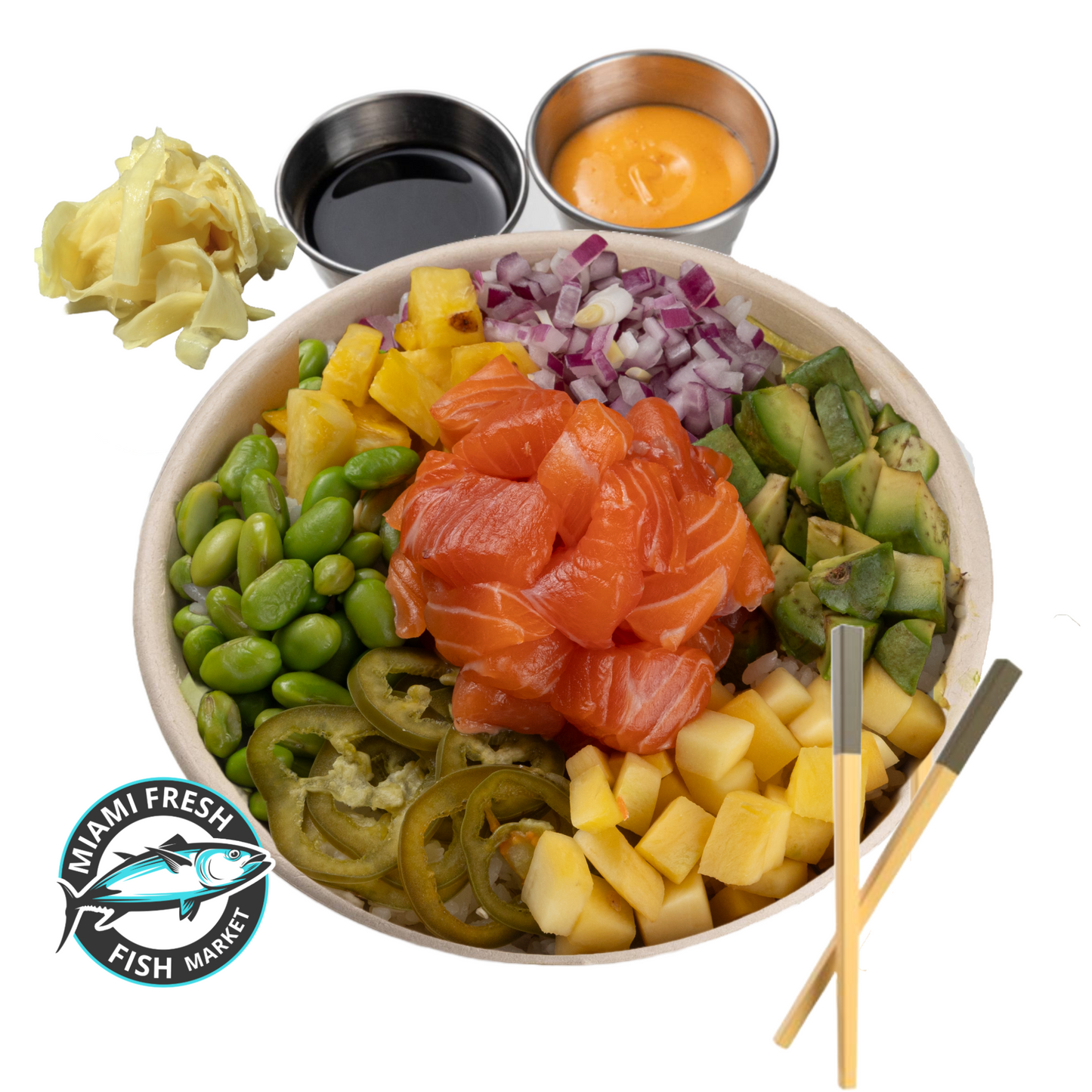 Hamachi Poke Bowl