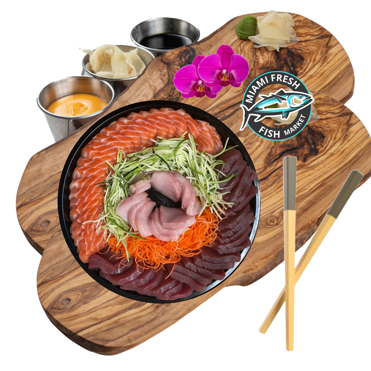 Mix Sashimi Platter | Salmon Tuna Hamachi | Choose your own
