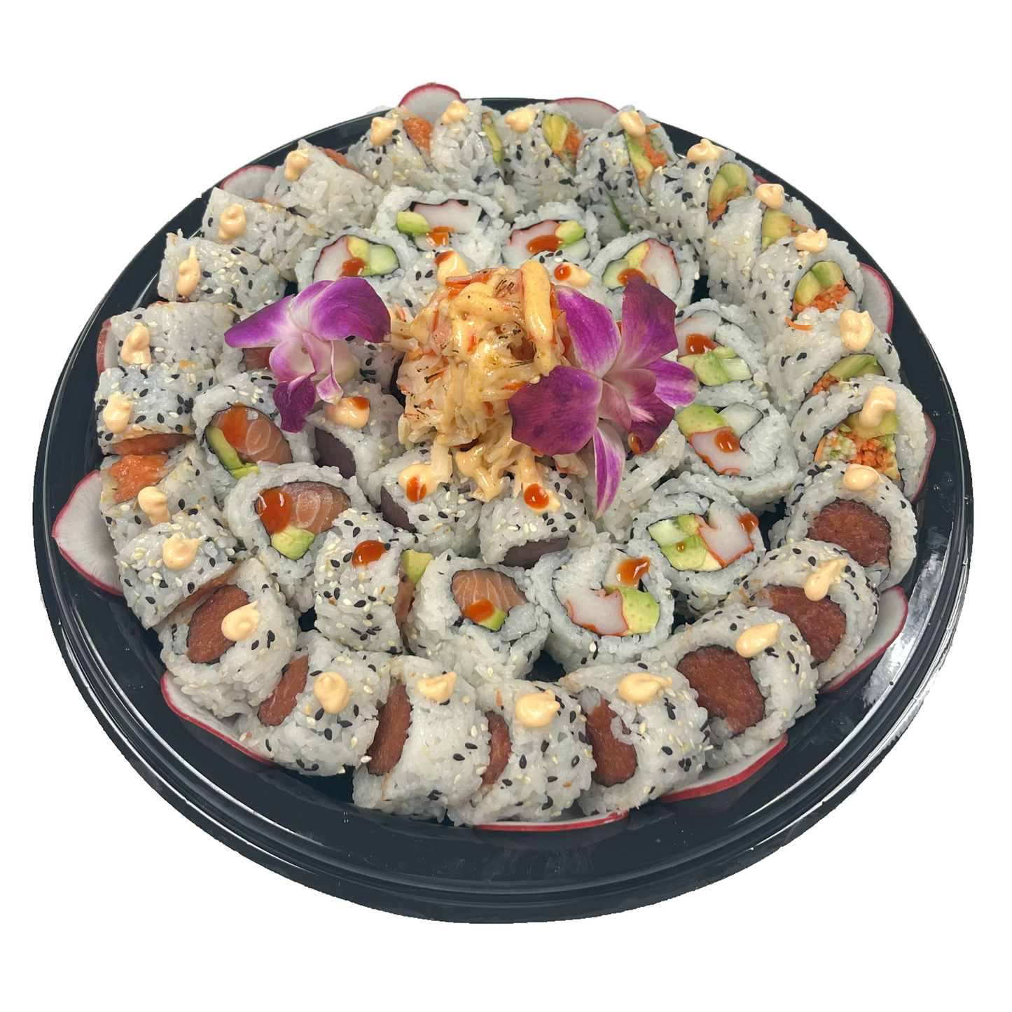 #18 Tropical Sushi Roll Serving size 8 Pcs