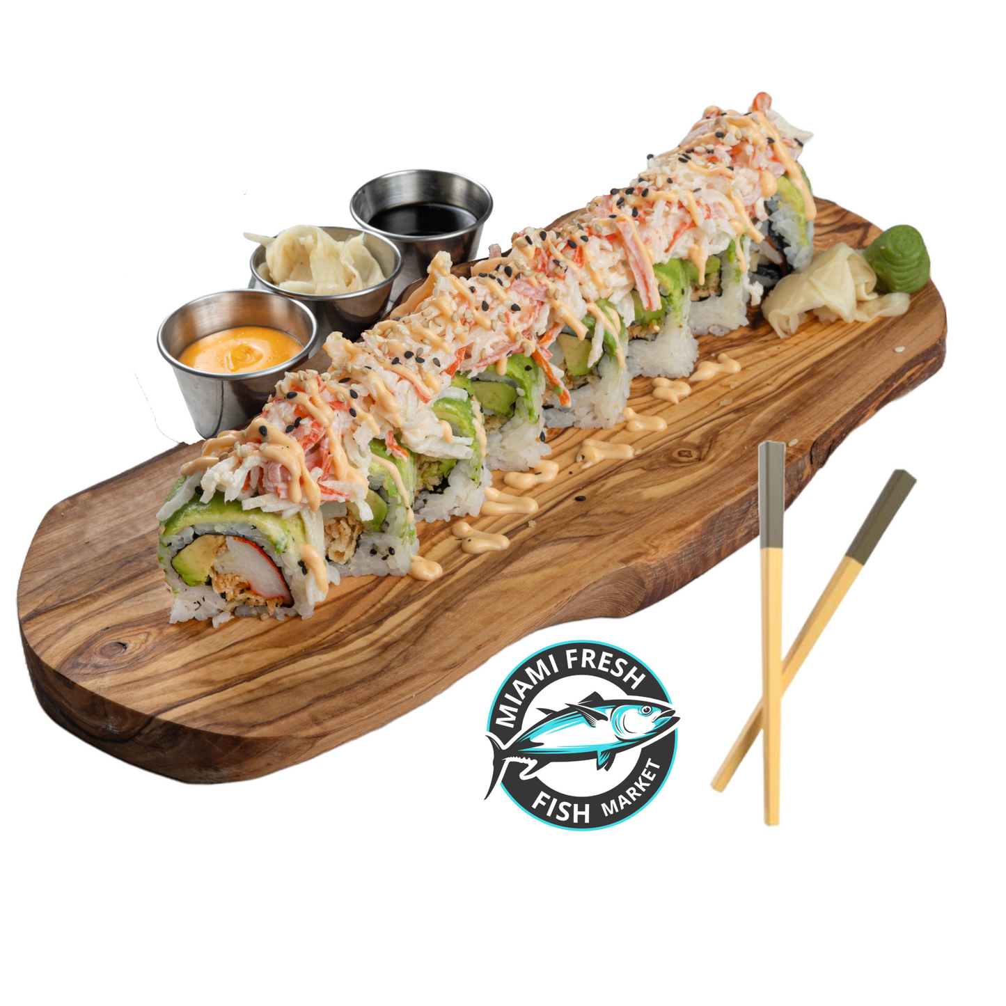 #19 FF Sushi Roll Serving size 8 Pcs