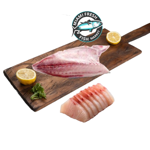 Hamachi Fresh Fish Sushi Grade or Fillet Per Pound