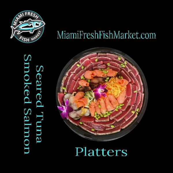 Seared Tuna 12" Platter