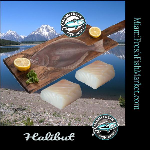 Halibut Wild Fresh Fish | Fillet Per Pound