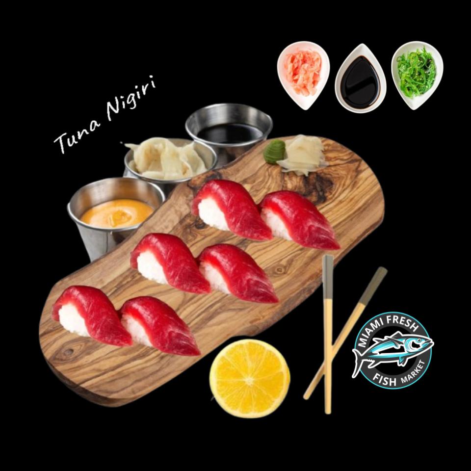 Sashimi Tuna Serving Size 6 Pcs
