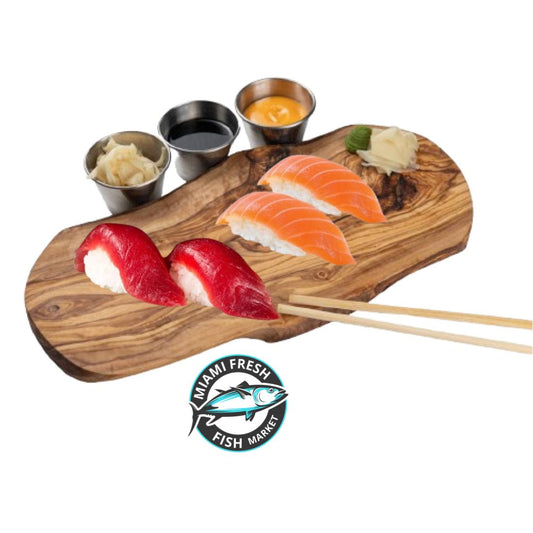 Nigiri Mix Salmon Tuna Platter Serving 8 PCs