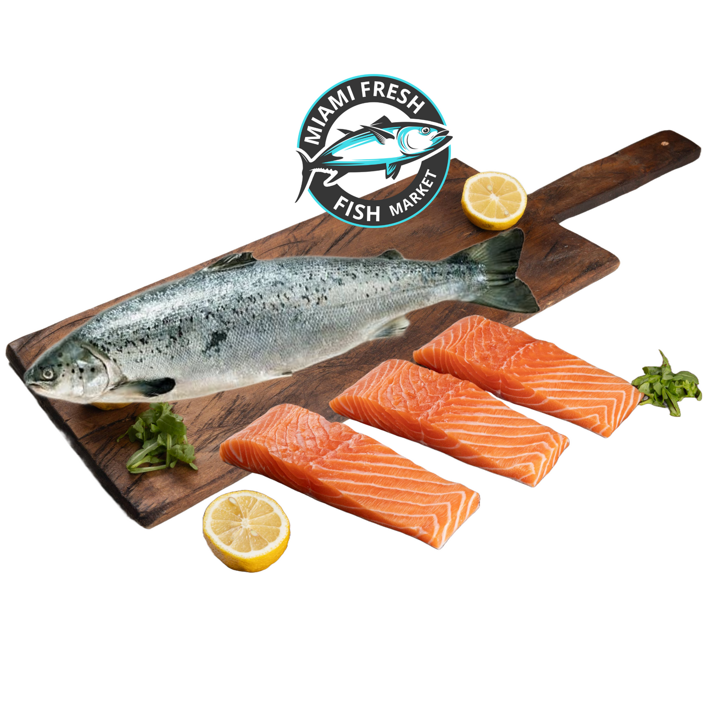 Salmon Nigiri Platter Serving Size 6 Pcs