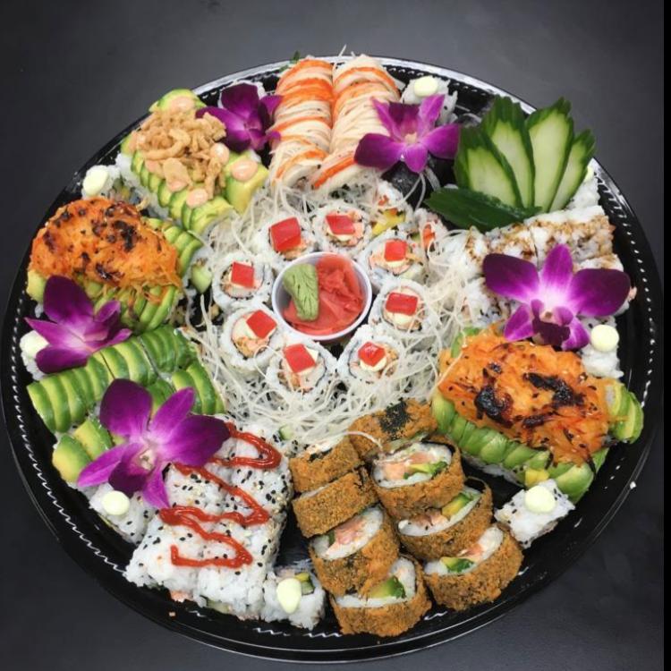 Sushi Special Platter 12 Rolls Serving size 96 Pcs