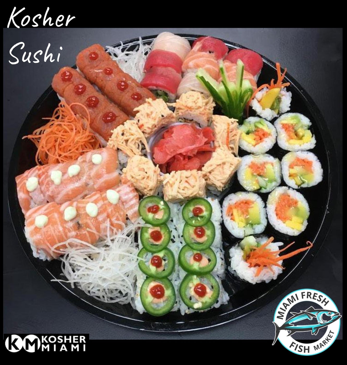 Sushi Special Platter 12 Rolls Serving size 96 Pcs