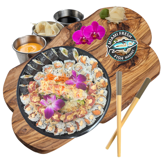 Sushi Special Platter 6 Rolls - Serving size 48 Pcs