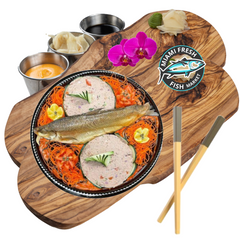 Smoked Seared Tuna Mix Salmon 16" Platter