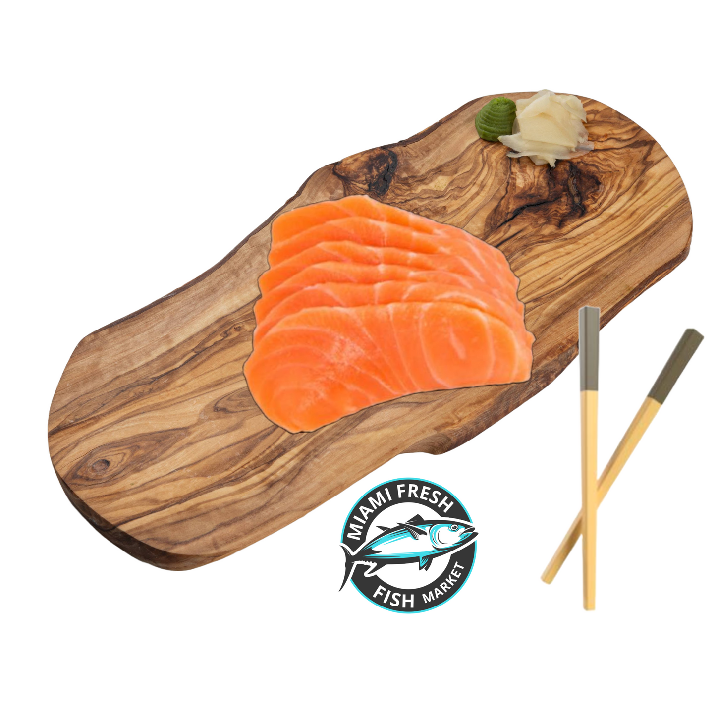 Sashimi Salmon Tuna Serving Size 10 Pcs