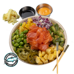 Salmon-poke-bowl-vegetable-rice-chopstick-miami-resh-fish-market
