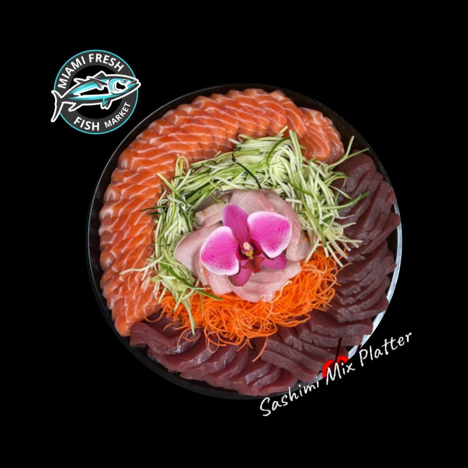 Sushi VIP Platter Mix Rolls & Sashimi Nigiri