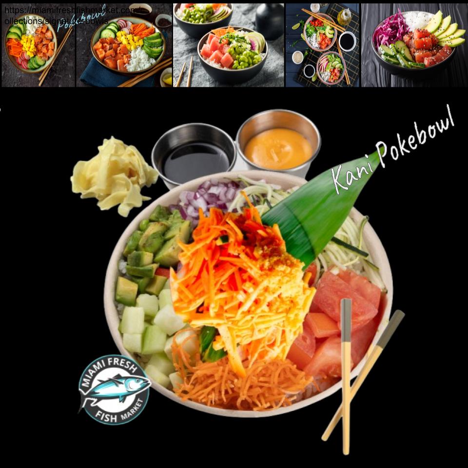 Cooked Salmon Poke Bowl