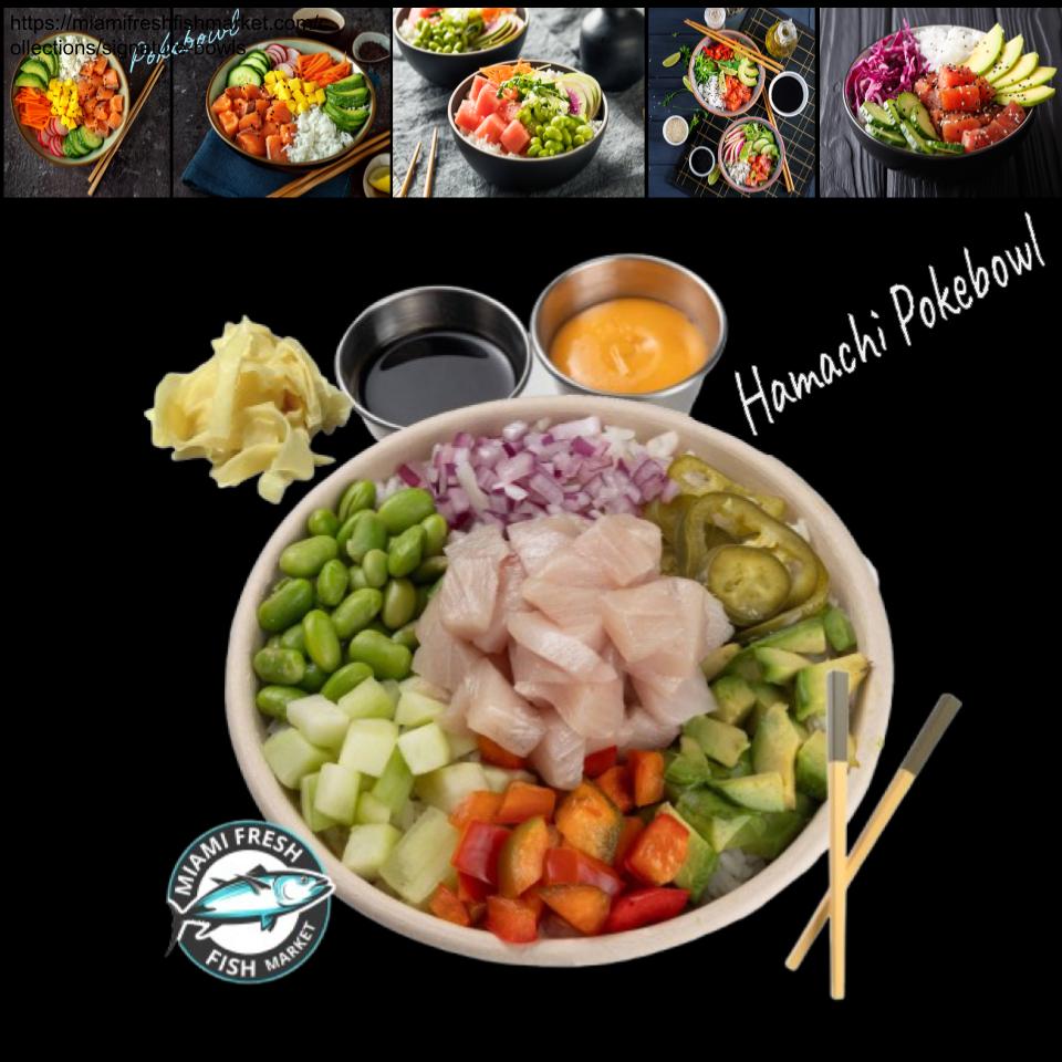 Cooked Salmon Poke Bowl