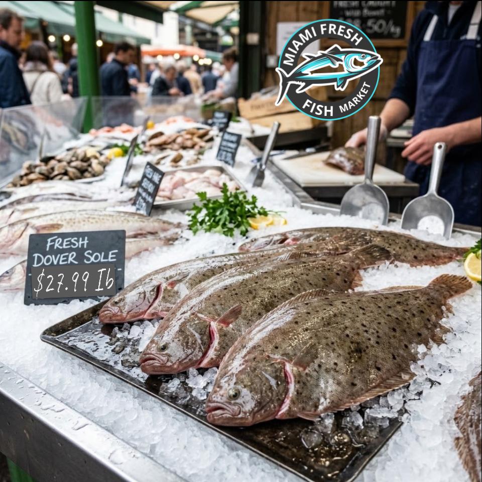 Dover Sole Fish | Whole or Fillet Per Pound