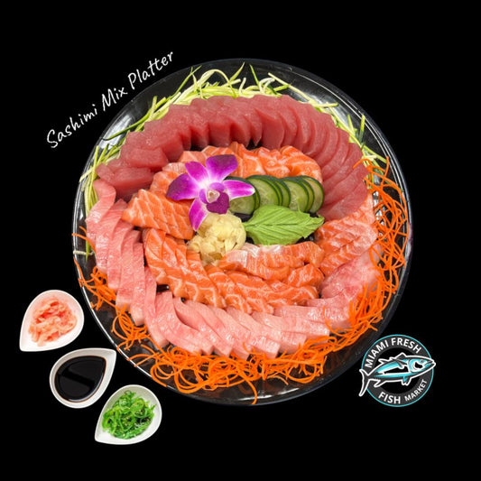 Sushi Mix Sashimi Platter | Salmon Tuna Hamachi | Choose your own