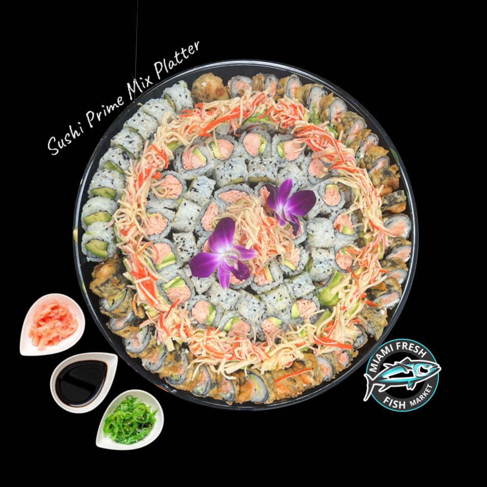 Sushi Special Platter 6 Rolls  Serving size 48 Pcs