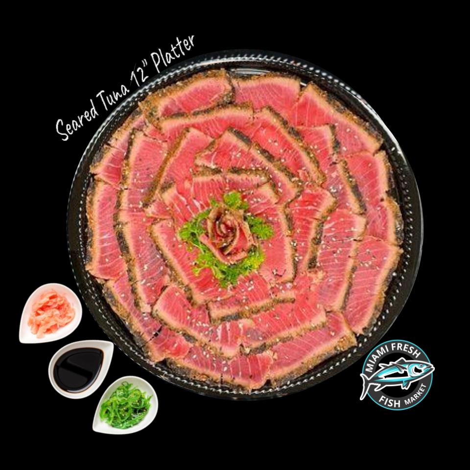Tuna Carpaccio 12" Platter