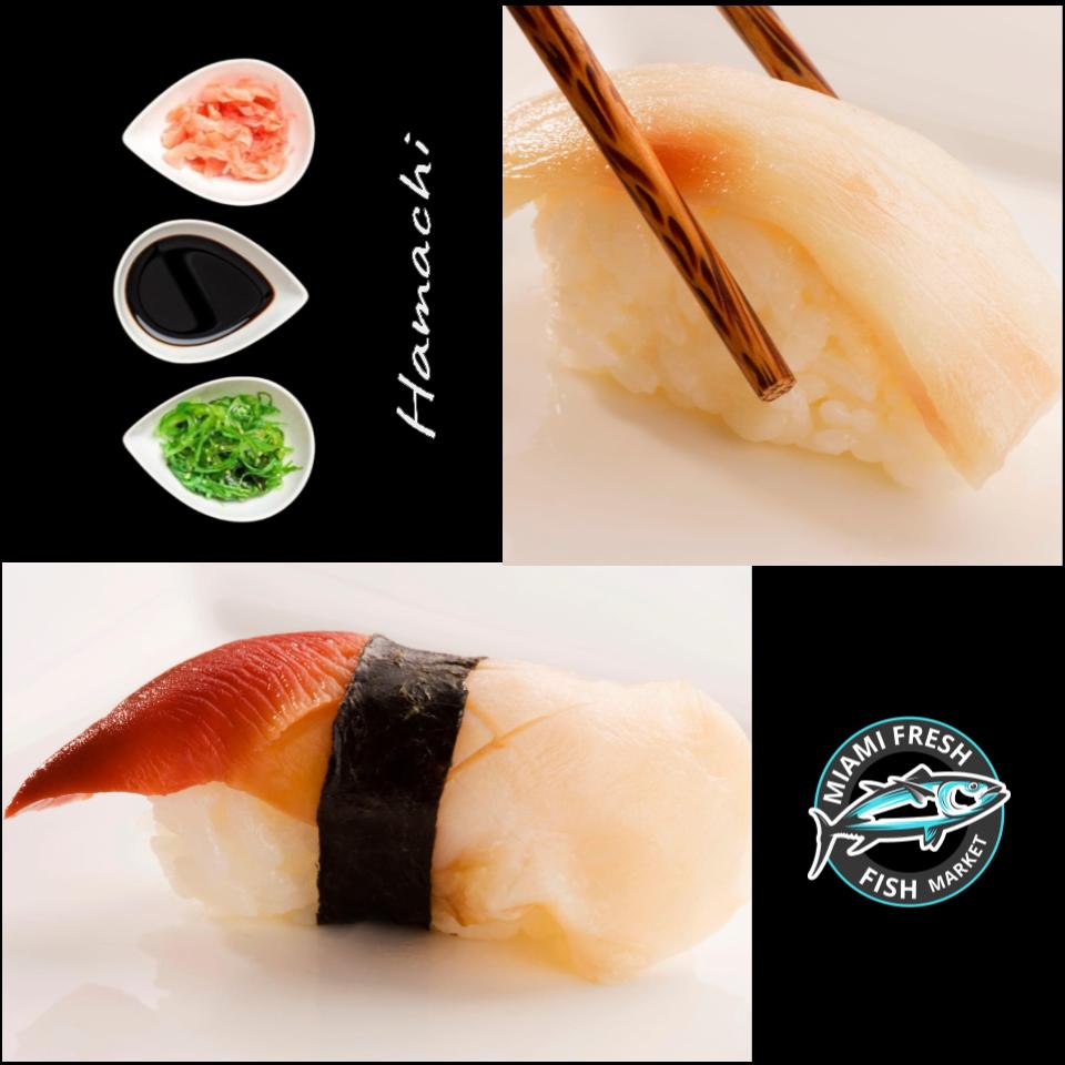 Sushi Nigiri Mix Tuna Salmon & Hamachi Platter