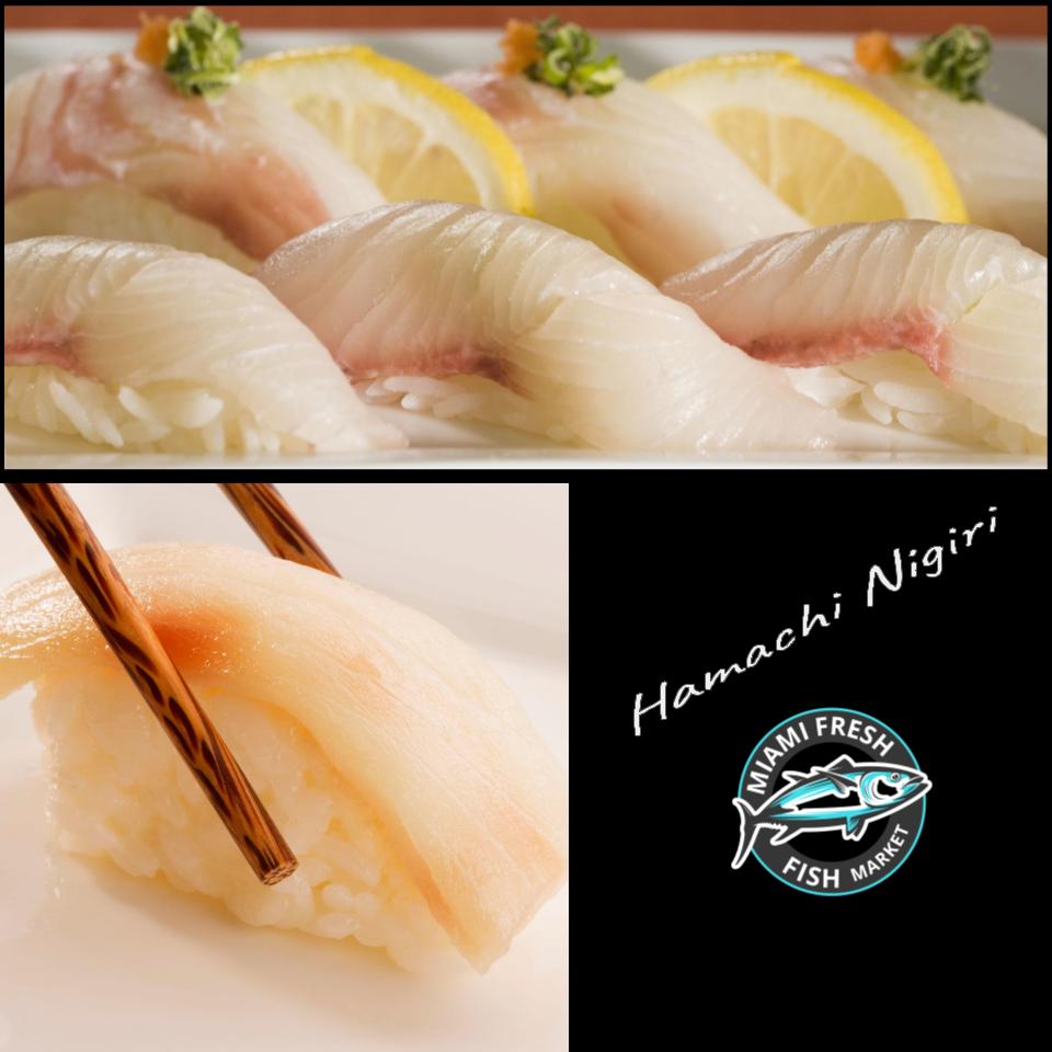 Tuna Nigiri Serving Size 6 Pcs