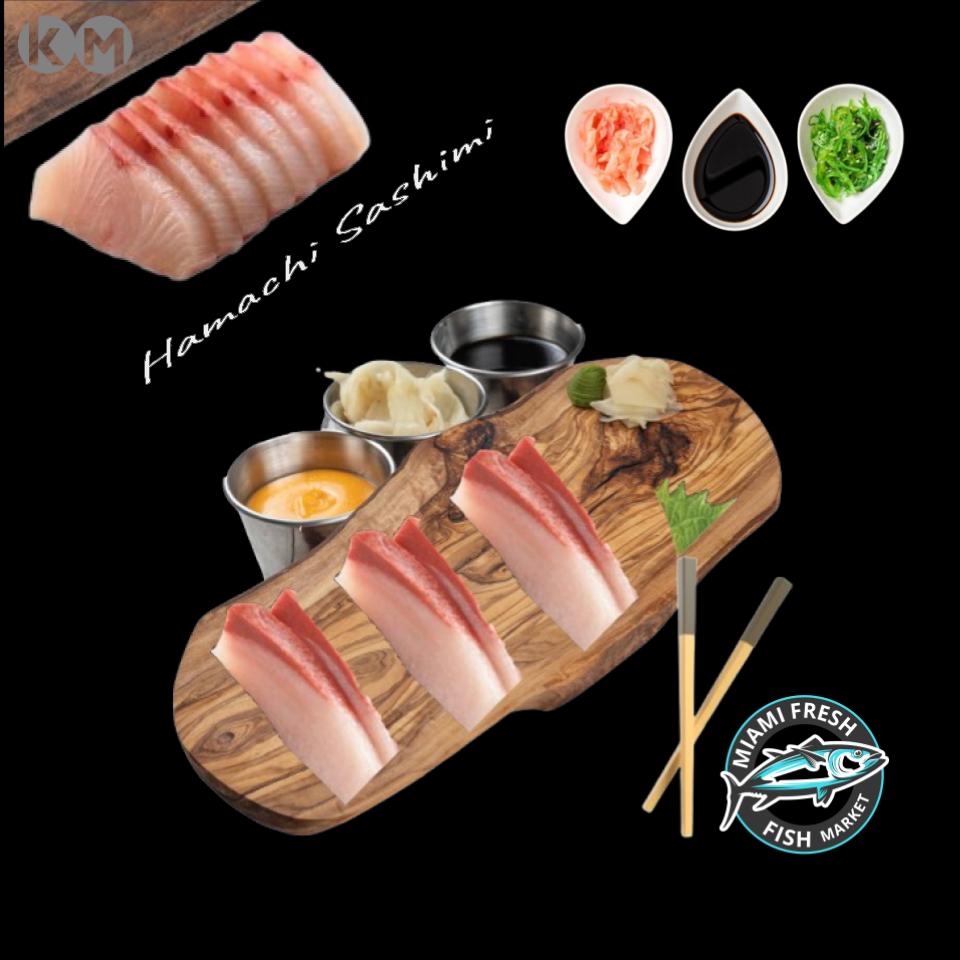 Sashimi Mix Tuna Salmon Hamachi 12 Pcs