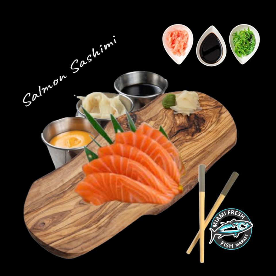 Nigiri Hamachi Platter Serving Size 6 Pcs