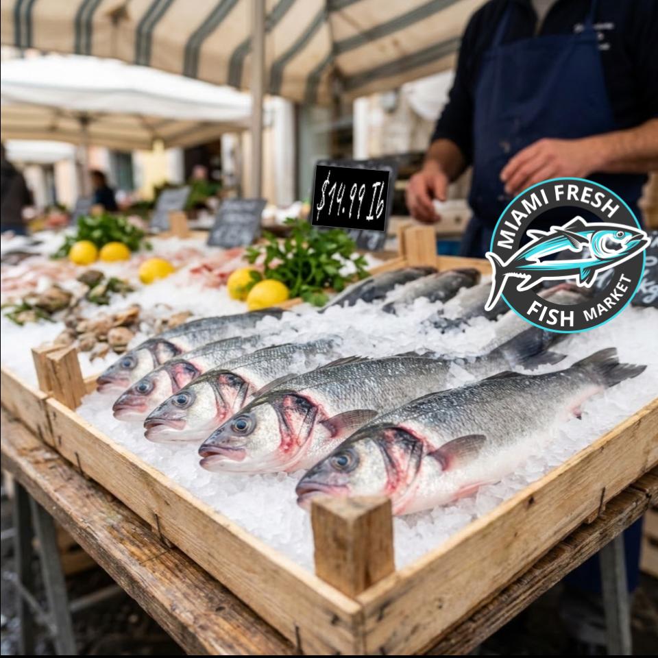 Sea Bream Mediterranean | Whole Fish or Fillet | Per Pound
