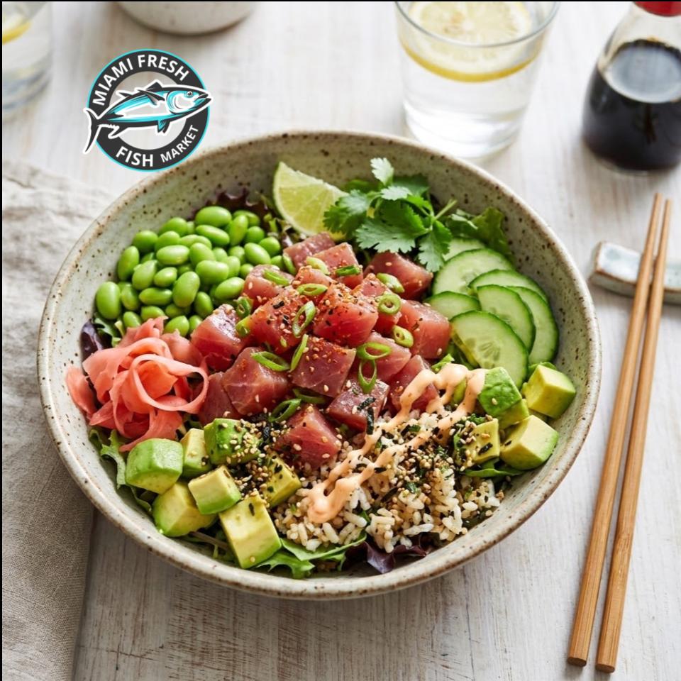 Hamachi Poke Bowl