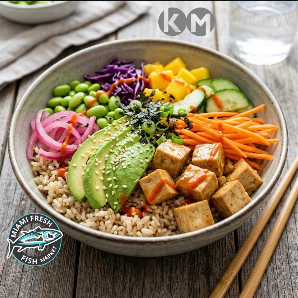 Hamachi Poke Bowl
