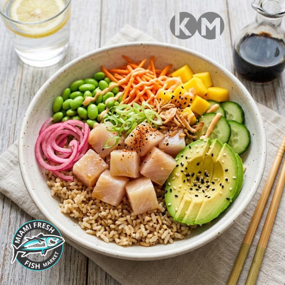 Hamachi Poke Bowl