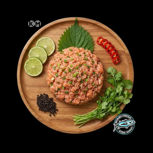 Ground Salmon Fresh Frozen 2 Ib