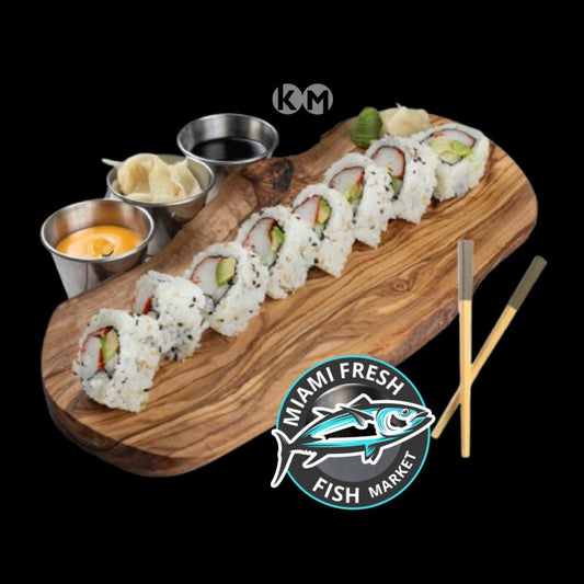 #8 California Sushi Roll Serving size 8 Pcs