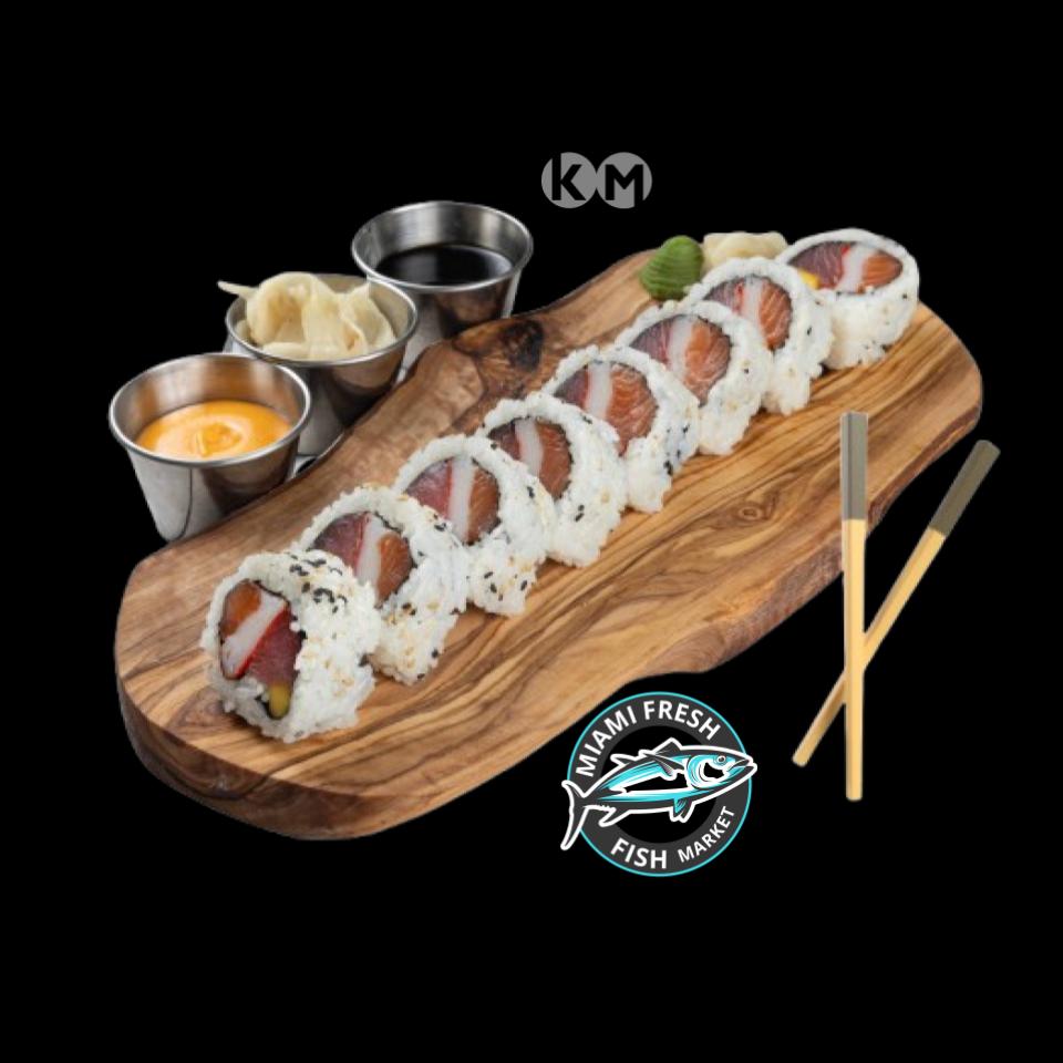 #26 Crazy Sushi Roll Serving Size 8 Pcs