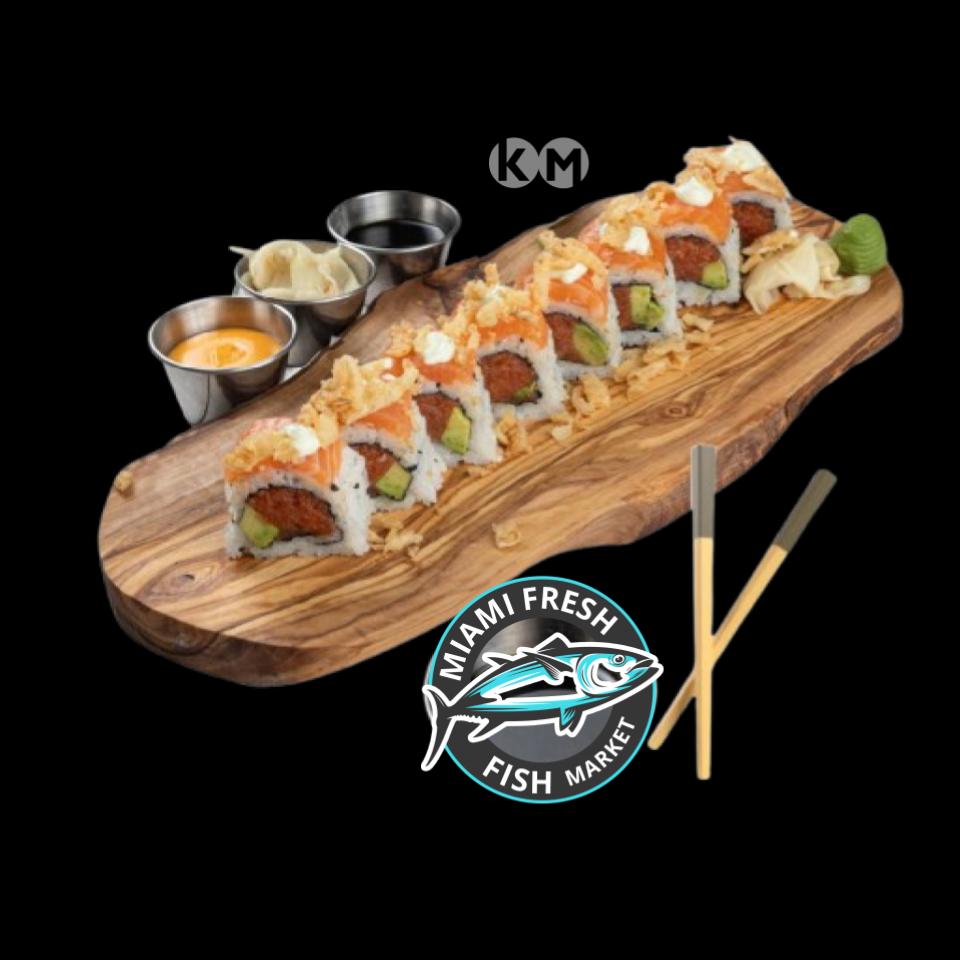 #17 Deluxe Sushi Roll Serving size 8 Pcs