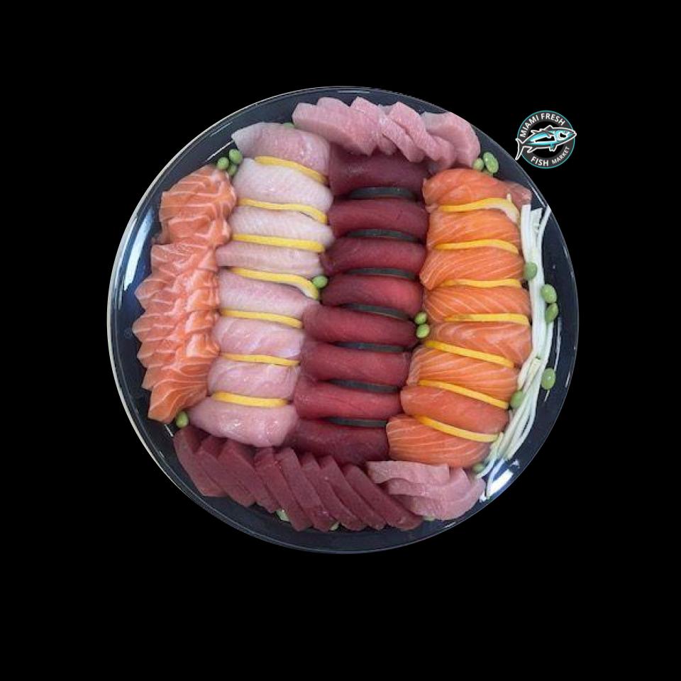 Sashimi Mix Tuna Salmon Hamachi 12 Pcs