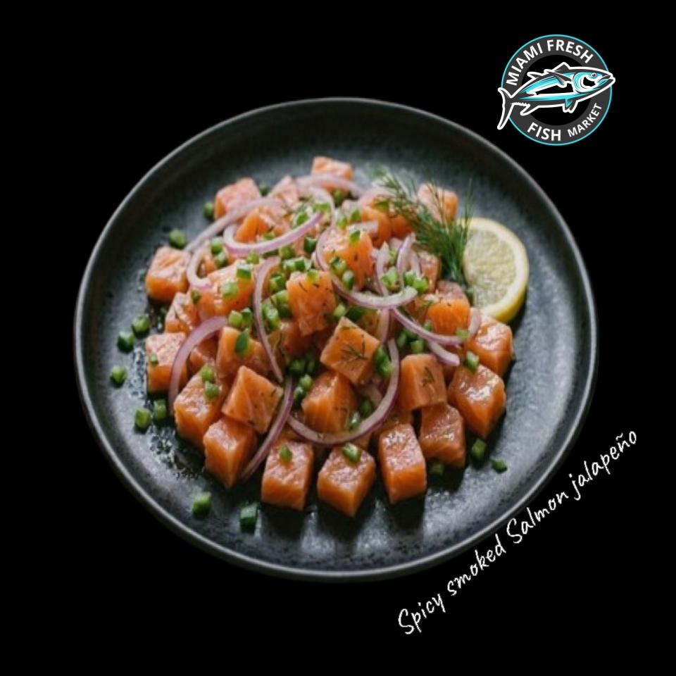 Spicy Smoked Salmon Jalapeno Dip