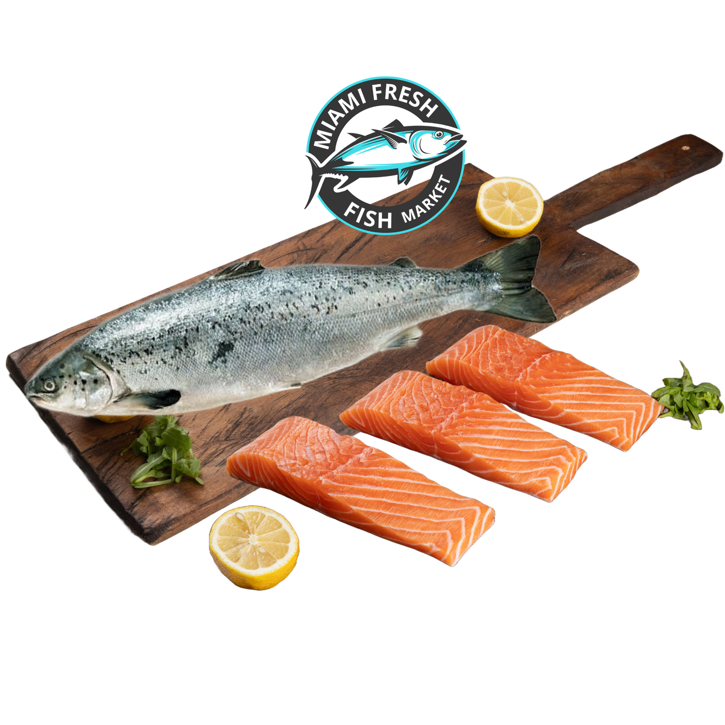 Sashimi Salmon Serving Size 6 Pcs