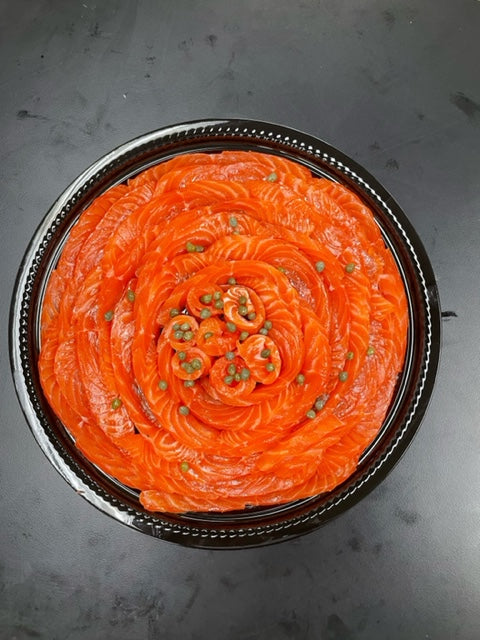 Smoked Salmon Thick Cut 16" Platters