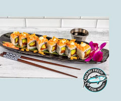 Deluxe Sushi Roll Serving size 8 Pcs
