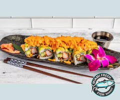 #20 Volcano Sushi Roll Serving size 8 Pcs