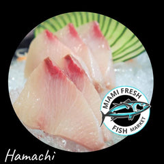 Sashimi Hamachi Platter Serving 5 Pcs