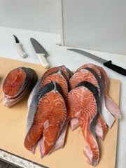 Salmon Wild Caught Fillet Per Pound | Sushi Grade | Whole Avalibale