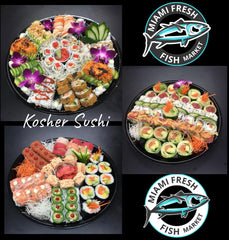 Salmon Sushi Roll Serving size 8 Pcs